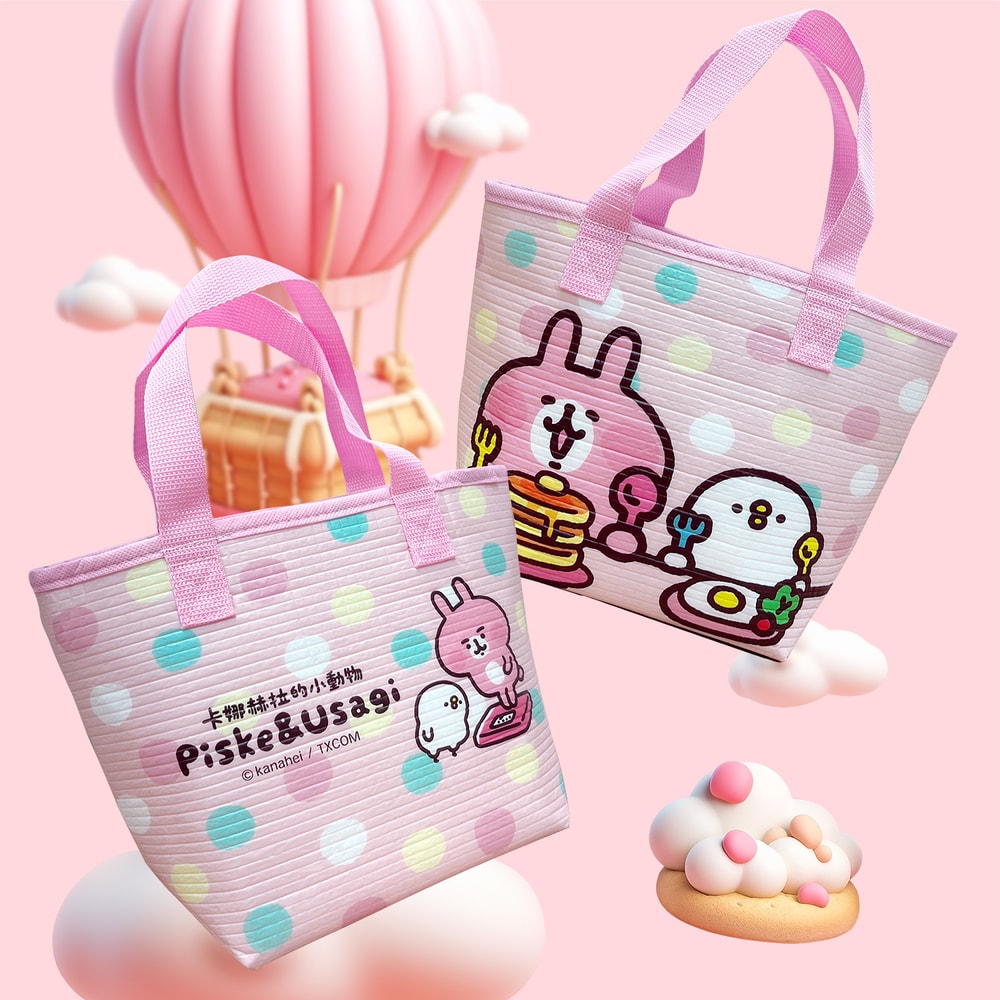 【卡娜赫拉】【台歐】kanahei 卡娜赫拉的小動物 保溫餐袋 便當袋（6件組）