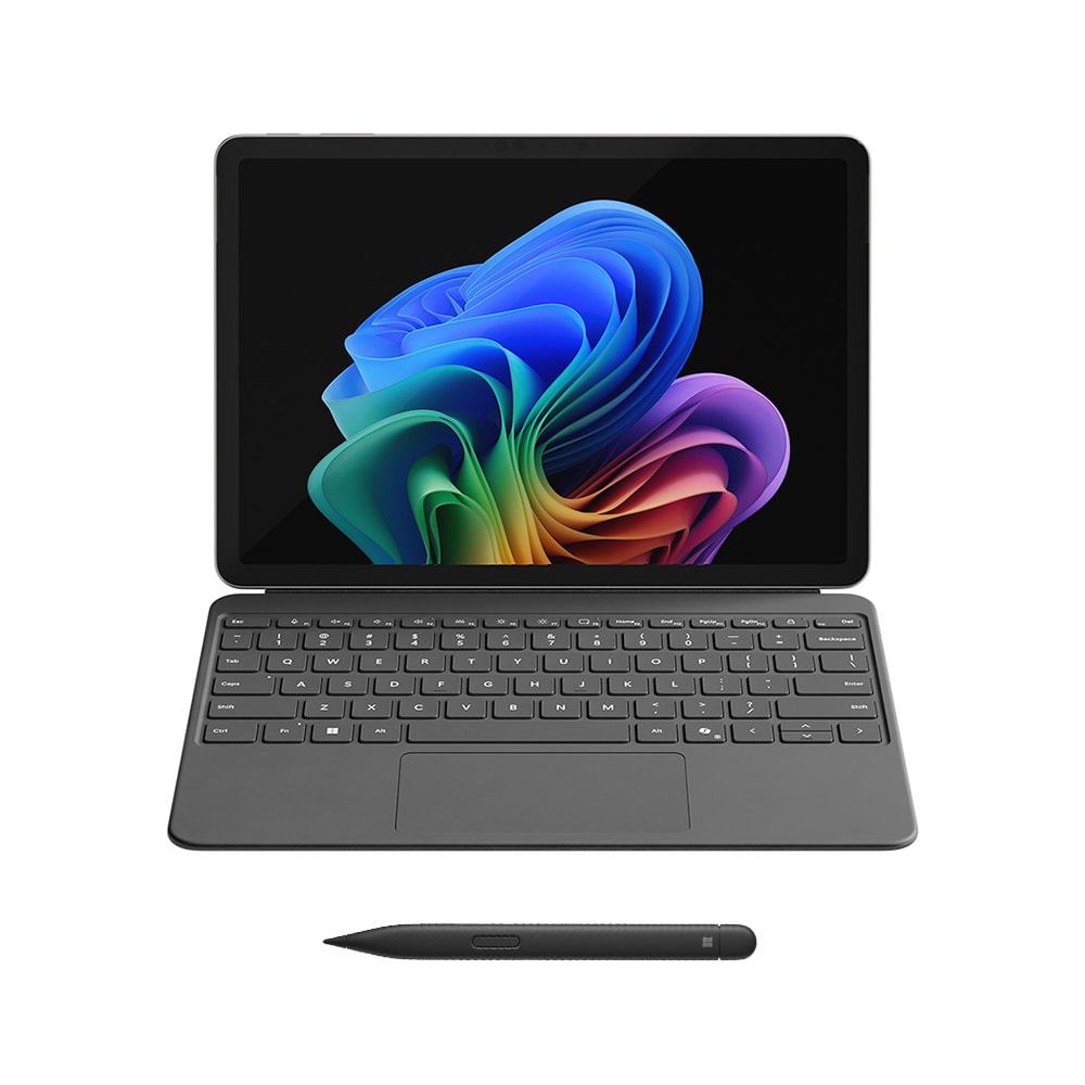【Microsoft 微軟】Surface Pro 12吋 輕薄觸控筆電-白金(16G/512G)+鍵盤筆組