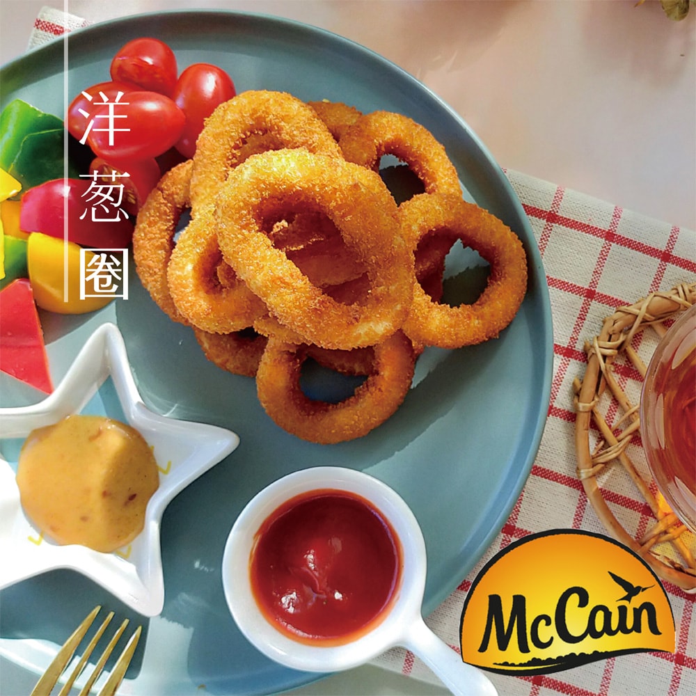 【McCain麥肯】洋蔥圈/細脆薯條/波浪薯條/微笑薯餅/黃金薯餅(6入超值組)