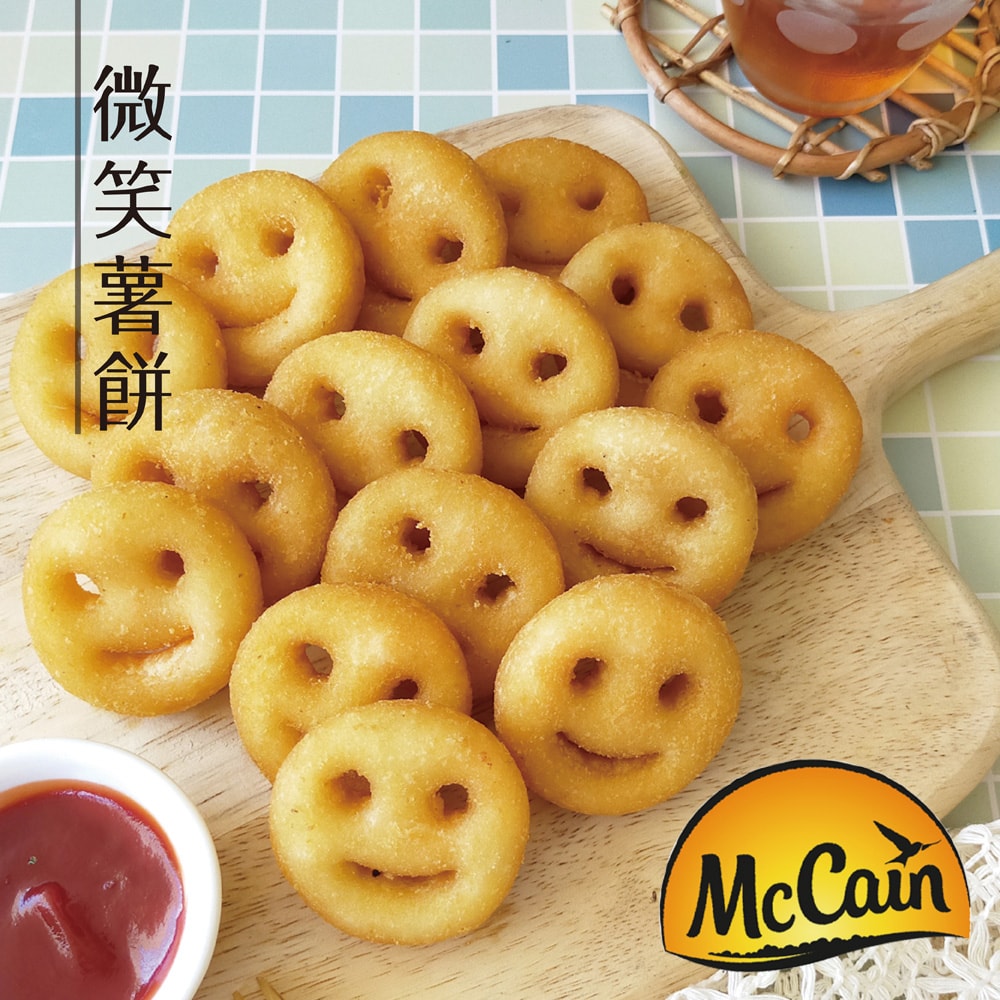【McCain麥肯】洋蔥圈/細脆薯條/波浪薯條/微笑薯餅/黃金薯餅(6入超值組)