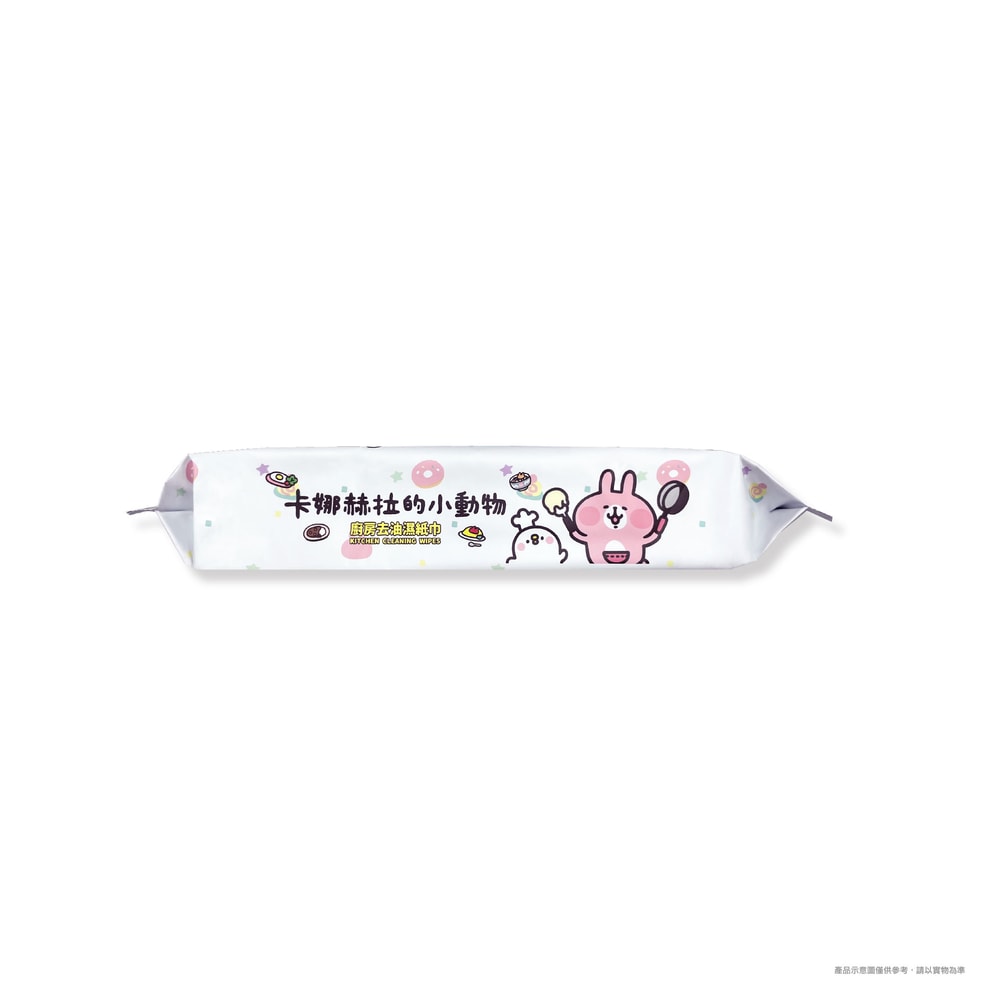 【卡娜赫拉】【台歐】卡娜赫拉的小動物 廚房去油濕紙巾 加大加厚 50抽(6件組)