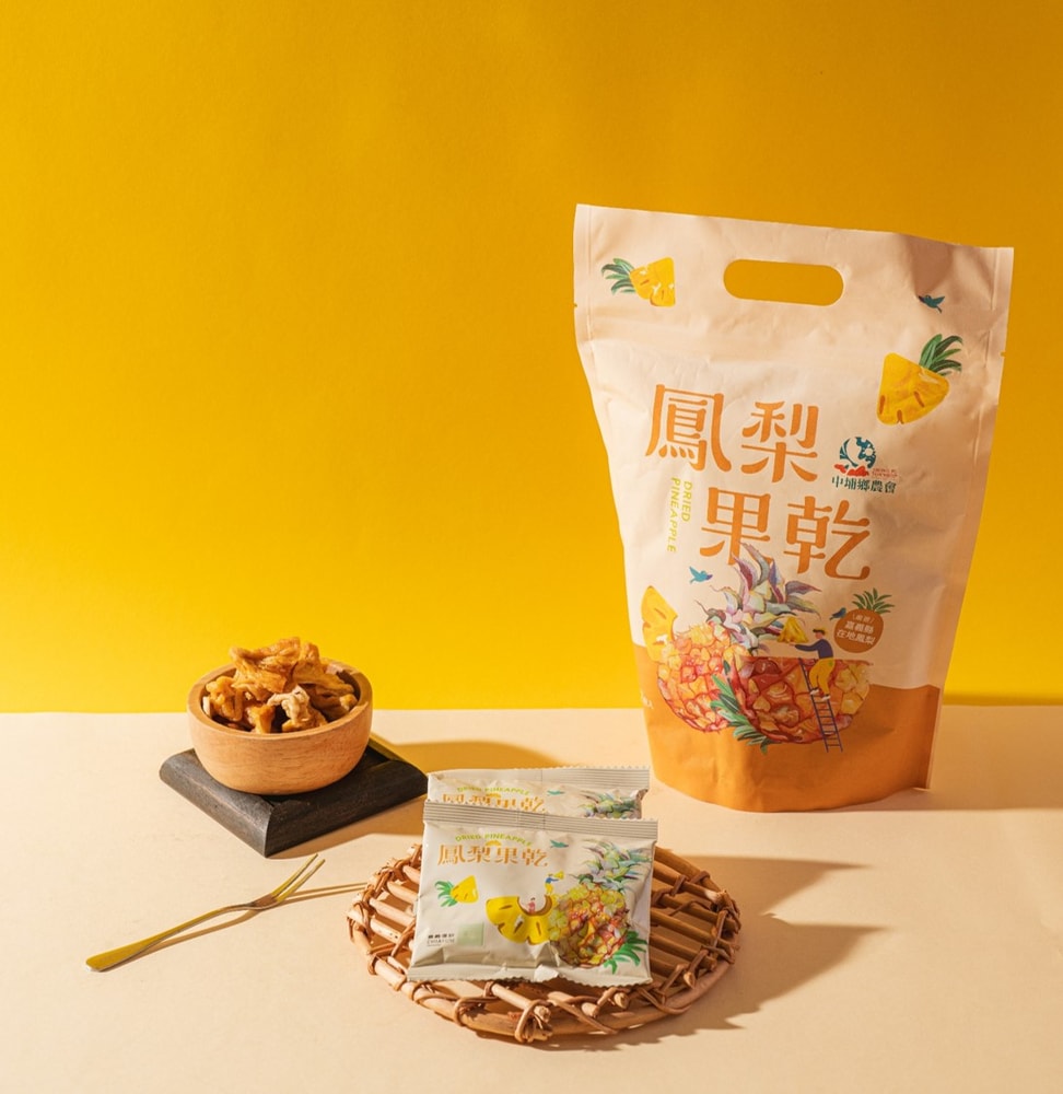 【中埔鄉農會】鳳梨果乾Dried Pineapple-3入組