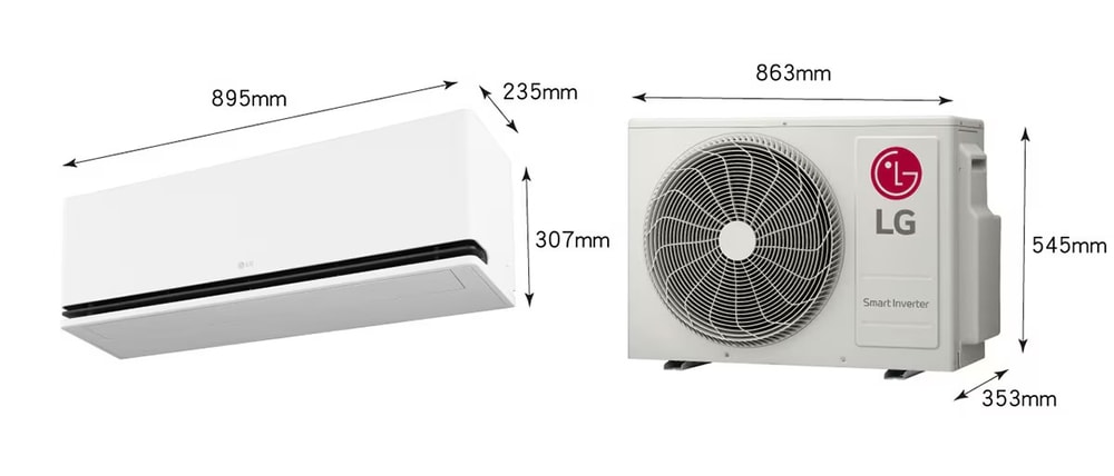 【LG 樂金】《多重好禮》LSU28DHS/LSN28IDHS WiFi雙迴轉變頻空調 極適冷暖型 適用3-5坪 含基本安裝