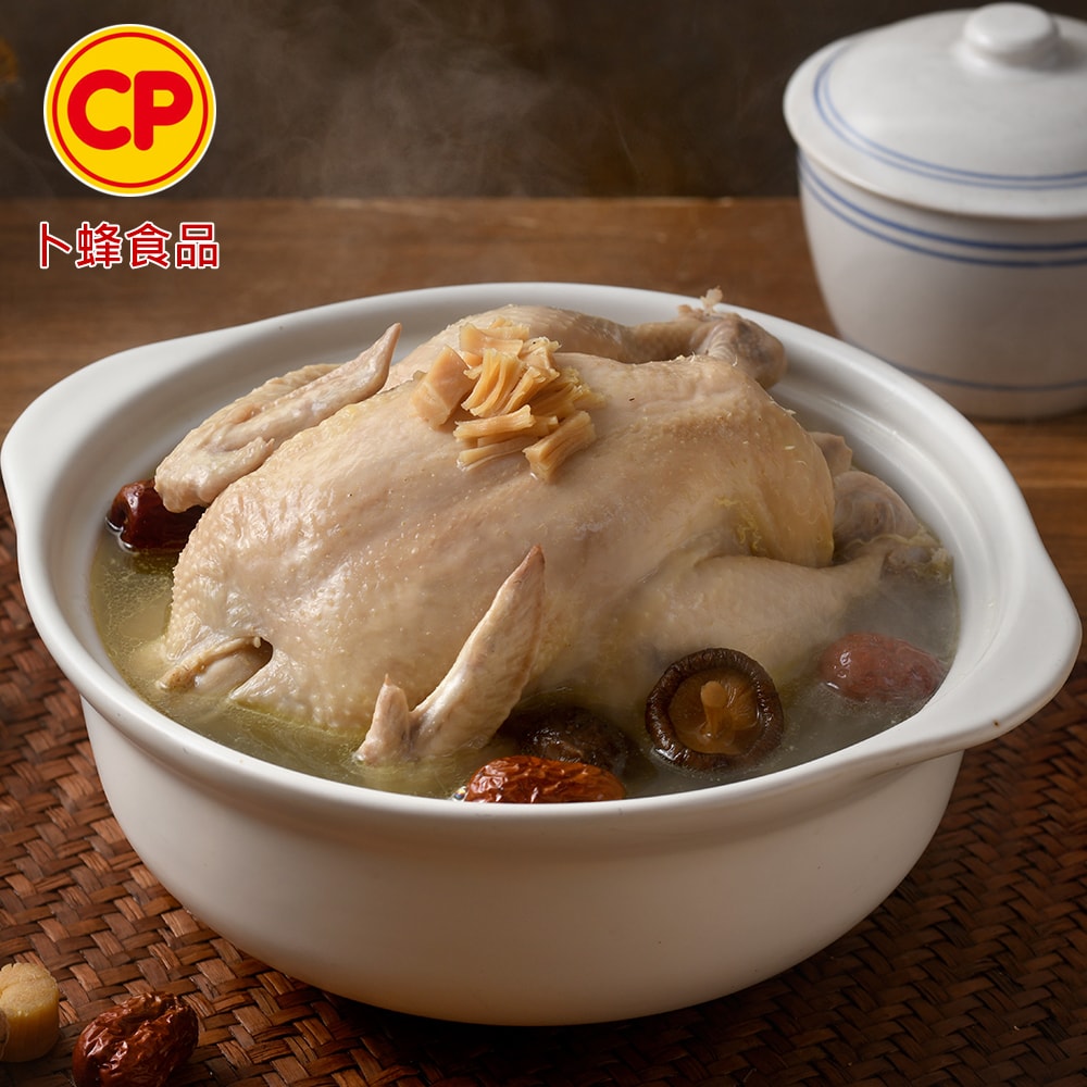 【卜蜂】干貝燉雞湯(全雞 2.2Kg/入)