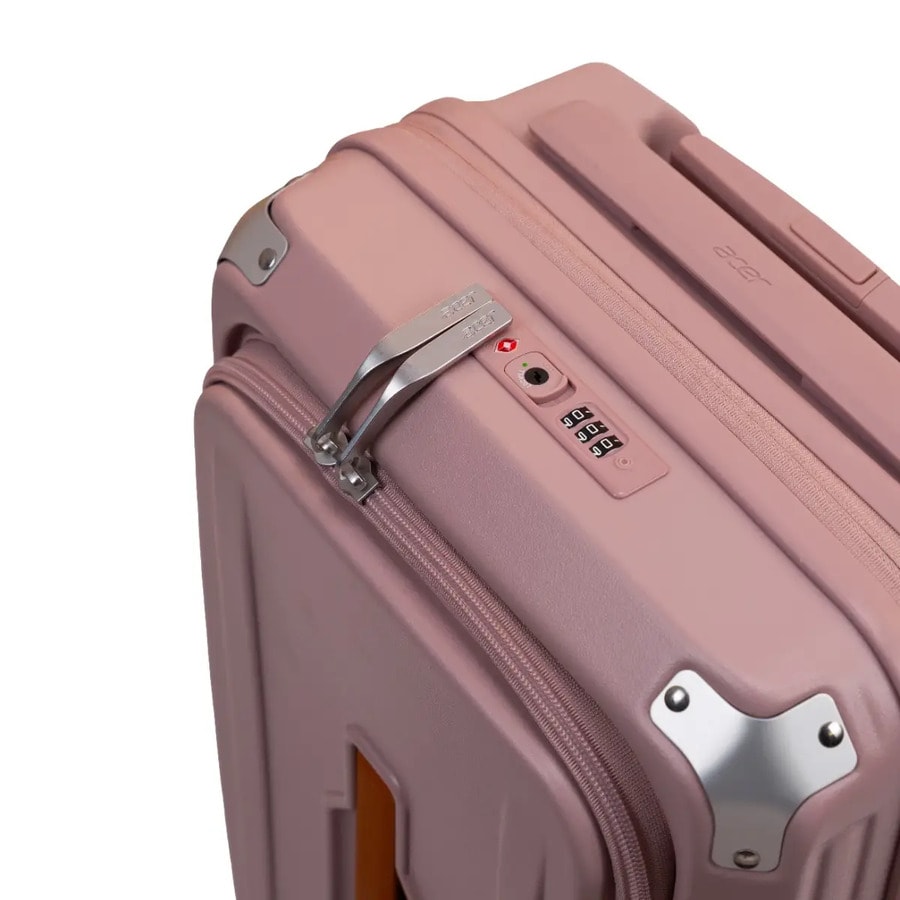 【Acer Fashion】《贈好禮》20吋 布里斯本前開式登機箱 (黃金海岸/摩頓沙/藍花楹粉)