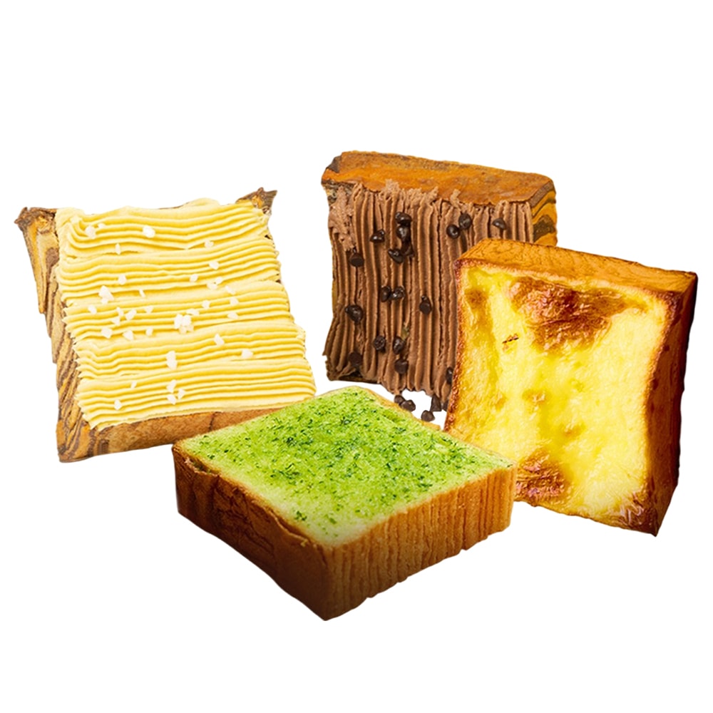 【胖大師】千層抹醬吐司口味任選x24入(濃巧克力/焦糖/香蒜/起司)