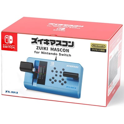 【Nintendo 任天堂】ZUIKI NS Switch MASCON 電車控制器 藍(ZKNS-012)