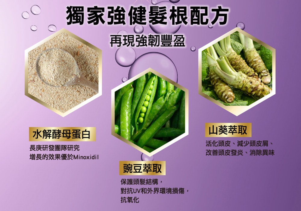 【Dr’s Formula 台塑生醫】逆齡喚黑洗髮精(柔韌保濕款/強韌豐盈款)580g*4入