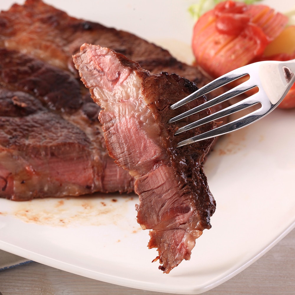 【料里長】美國安格斯濕式熟成嫩肩梅花牛排8包組(280g/包)