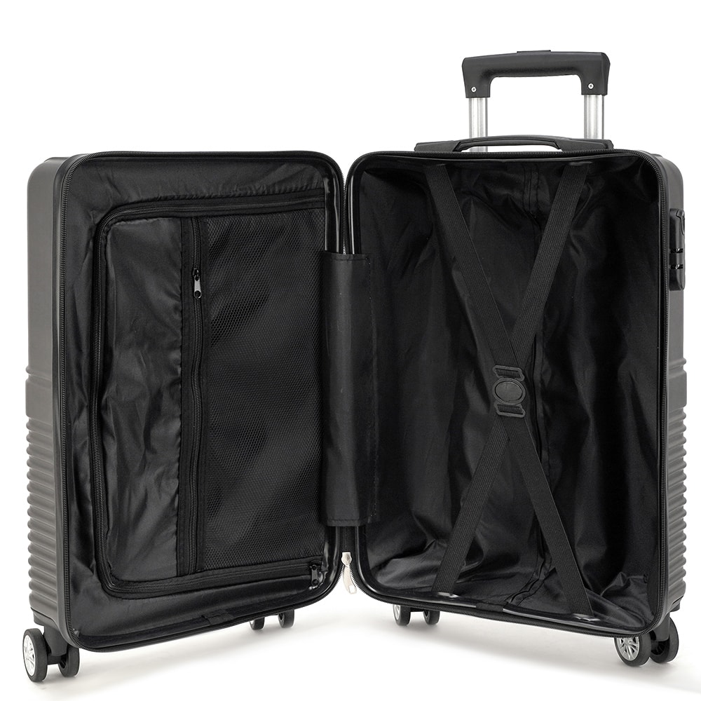 【DISEGNO】20吋直覺拉鍊登機行李箱