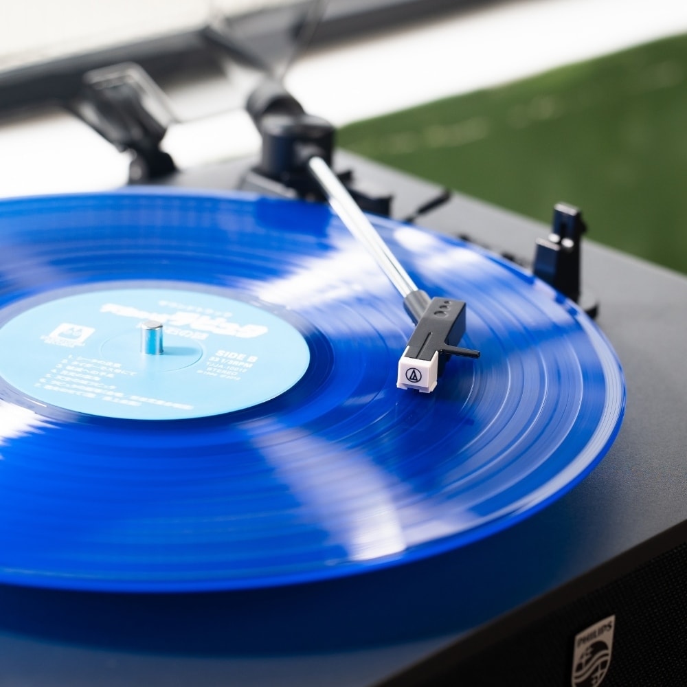 【Philips 飛利浦】百年紀念All-in-one黑膠唱片藍牙音箱-TAV3000