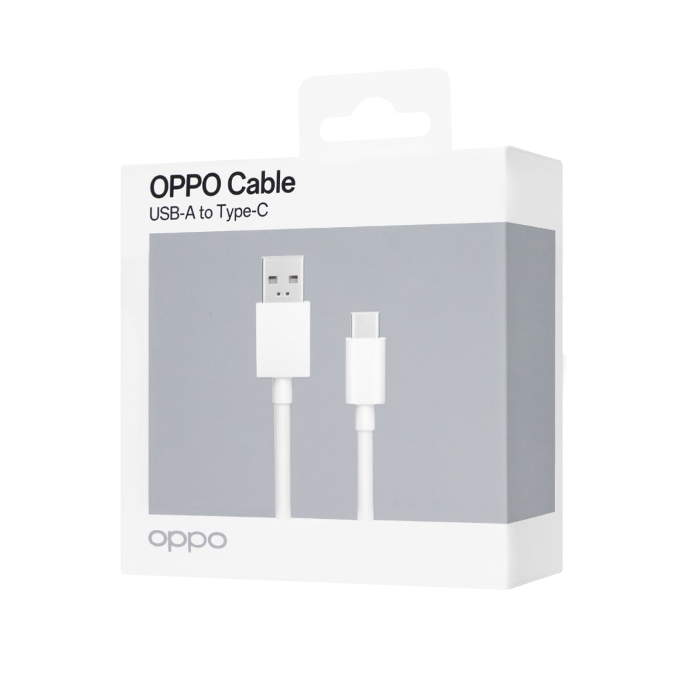 【OPPO】原廠DL153 12A USB-A to Type-C 超閃充充電線 SuperVOOC 100W (盒裝)
