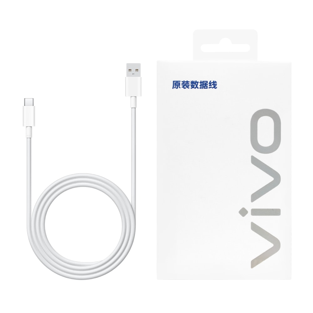 【vivo】原廠 8.5A USB-A to Type-C 閃充充電線 1m -支援90W閃充 (盒裝)