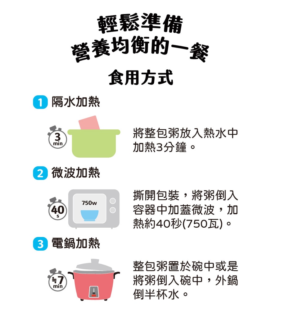 【兒食樂】寶寶粥(栗子黃金雞/米豆大尾鱸/紫米咕咕雞)(150g)_3包組