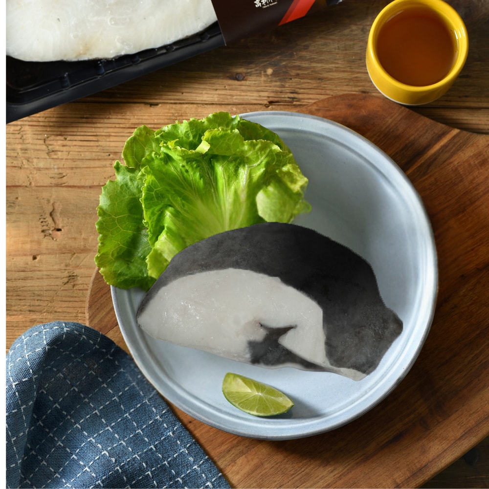 【海鮮主義】大比目魚(半肚洞) 210克/片(包冰10%) 20片