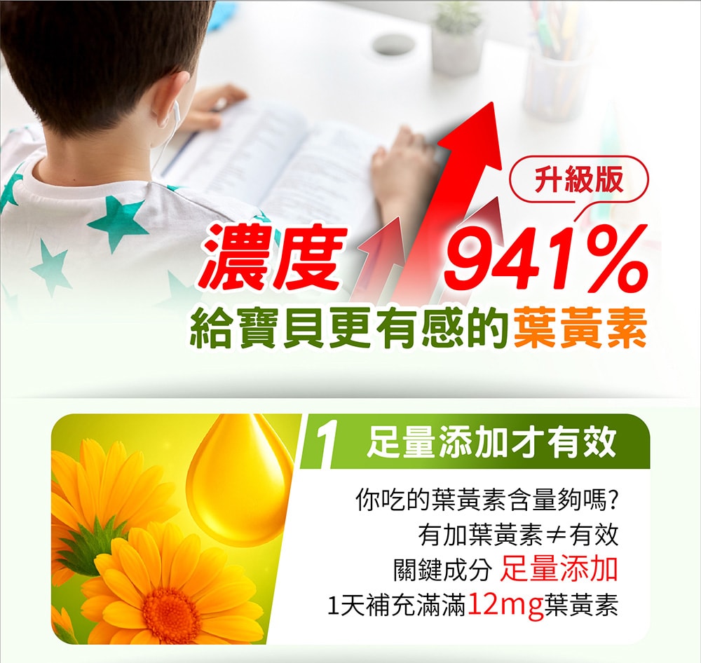 【台塑生醫】兒童金盞花葉黃素PLUS口嚼錠(60粒/瓶) 3盒/組