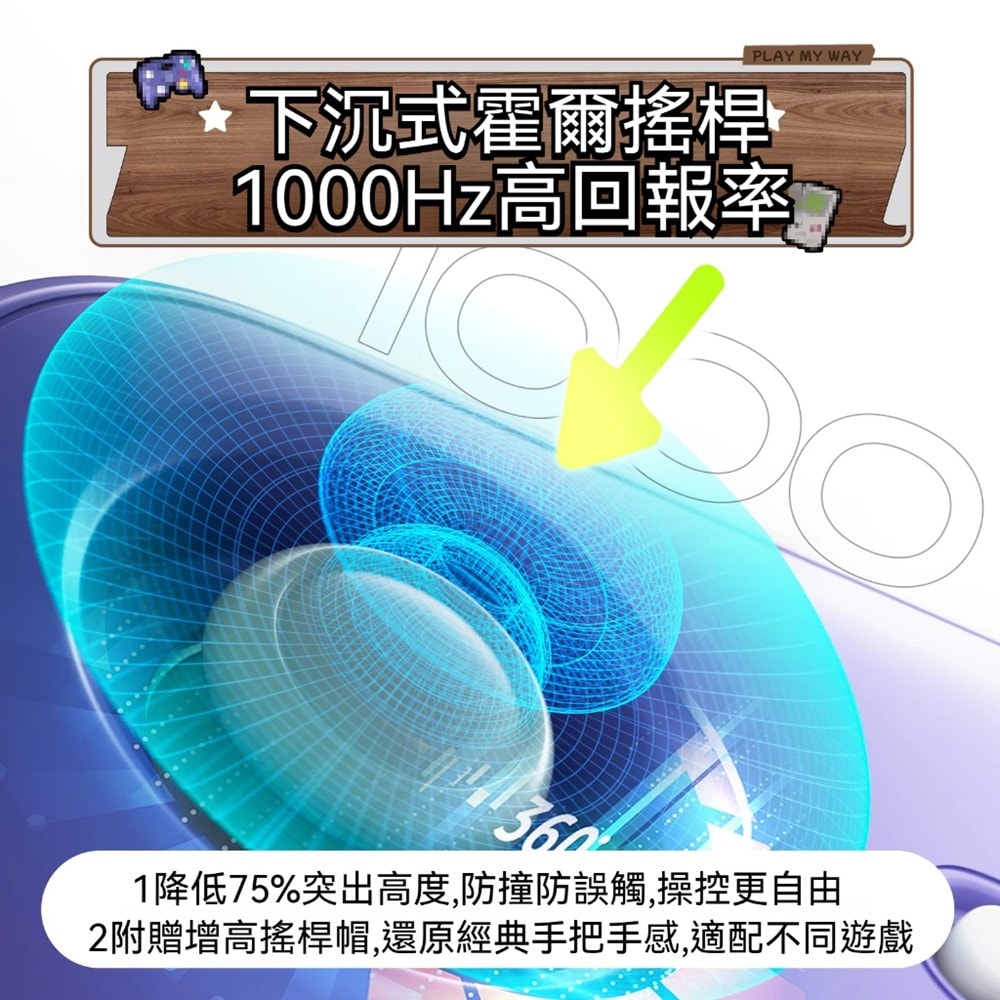 【Nintendo 任天堂】良值 NS2 Switch 2 復古卡片手把 喚醒版 復古灰 L1194 復古紫 L1195 迷你控制器