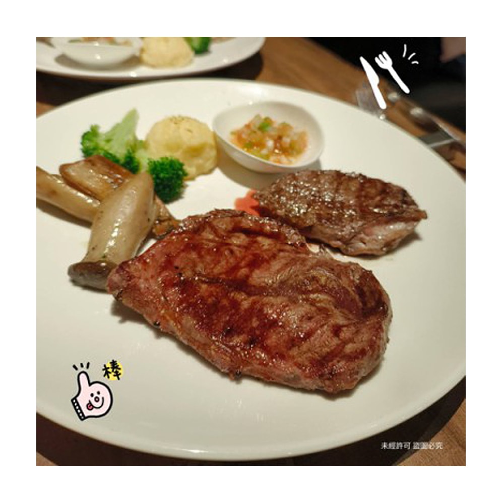 【愛尚豐饒】任- 澳洲穀飼嫩肩里肌牛排-100g-包 (1包)