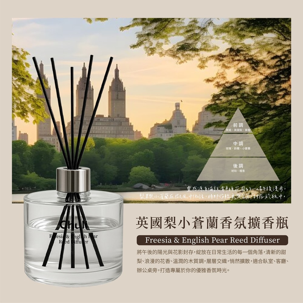 【Chuli】初梨香氛擴香瓶系列 200mlx3入