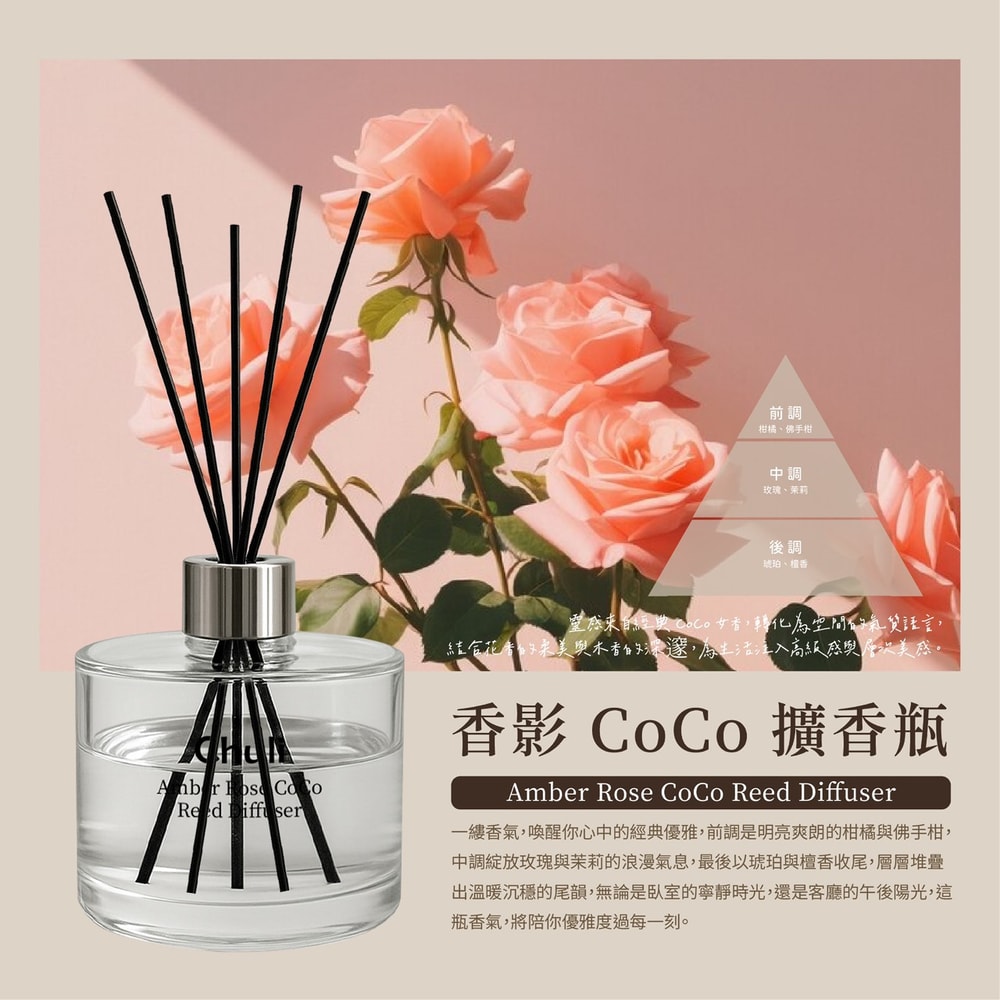 【Chuli】初梨香氛擴香瓶系列 200mlx3入