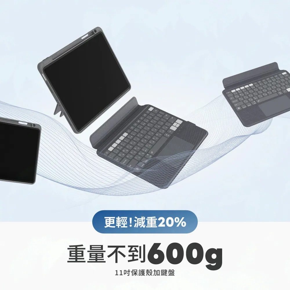 【eiP】Magnetix 2 可拆式藍牙鍵盤 iPad Air 6/7 13吋 iPad Pro 12.9 (3-6代) / Pro 13(M4) 磁吸 平板保護殼 無線 支架 防摔 保護殼 保護套