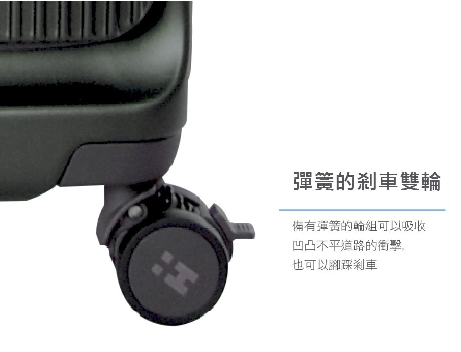 【HAPI+TAS】29吋 前開拉錬箱 HPL2281-75 兩色 行李箱 拉鍊箱 拉桿箱 | 趣買購物