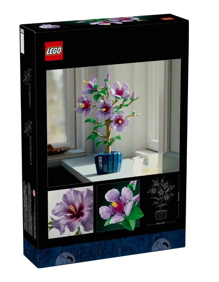 【LEGO 樂高】磚星球〡 10372 花藝系列 木槿 Hibiscus
