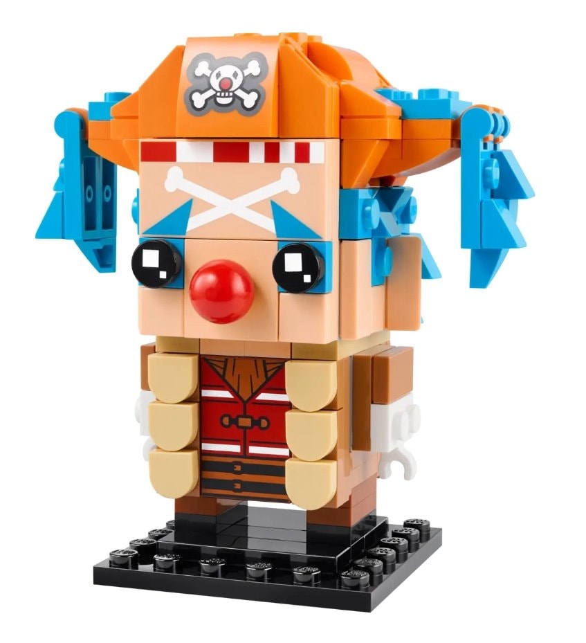 【LEGO 樂高】磚星球〡 40800 大頭系列 小丑巴其玩偶 Buggy the Clown Figure