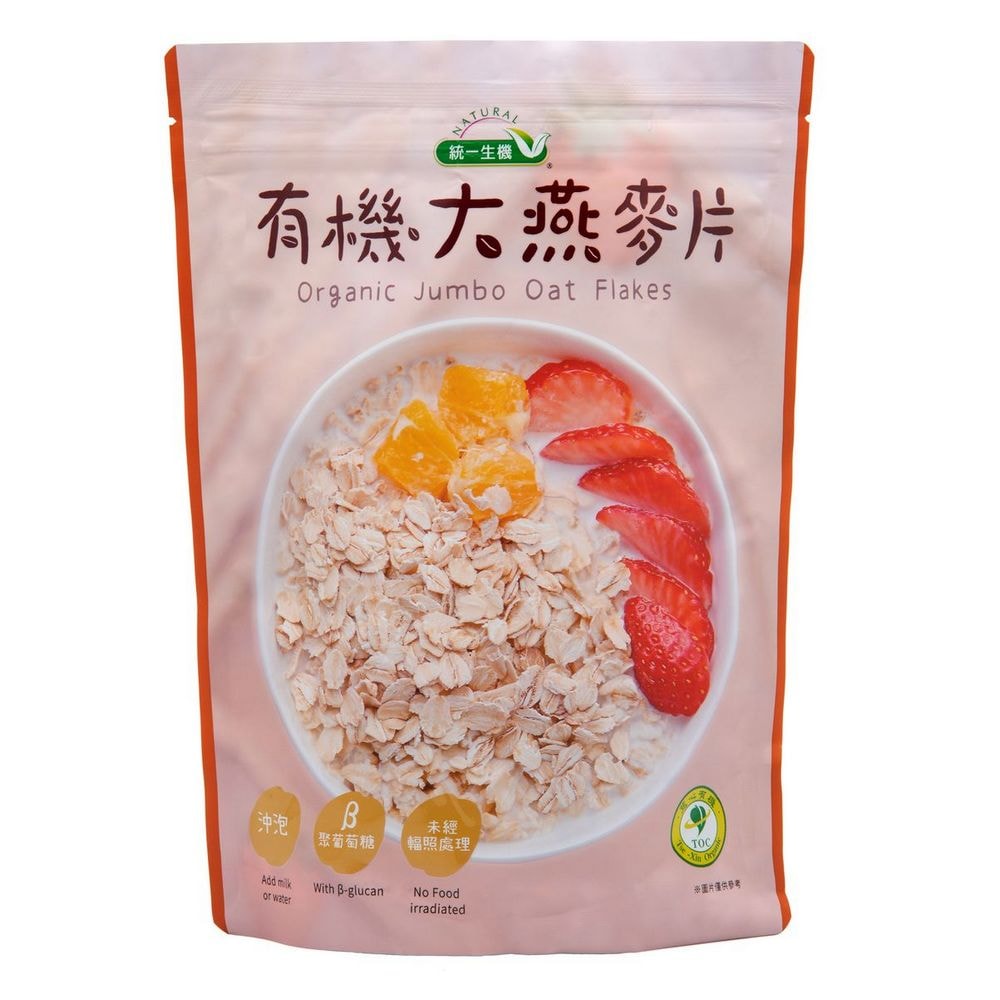 【統一生機】有機大燕麥片(400g/包)