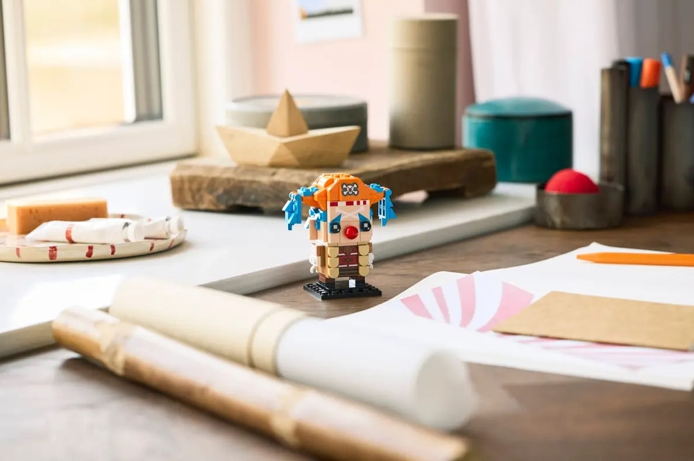 【LEGO 樂高】磚星球〡 40800 大頭系列 小丑巴其玩偶 Buggy the Clown Figure