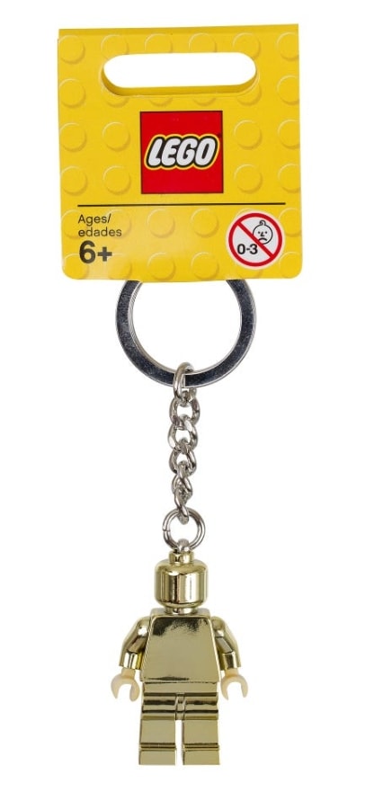【LEGO 樂高】磚星球〡 850807 小金人 鑰匙圈