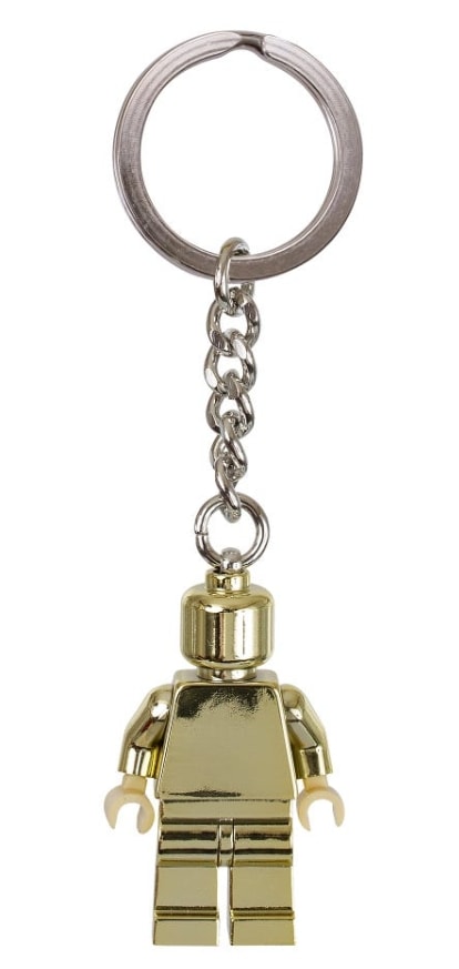 【LEGO 樂高】磚星球〡 850807 小金人 鑰匙圈