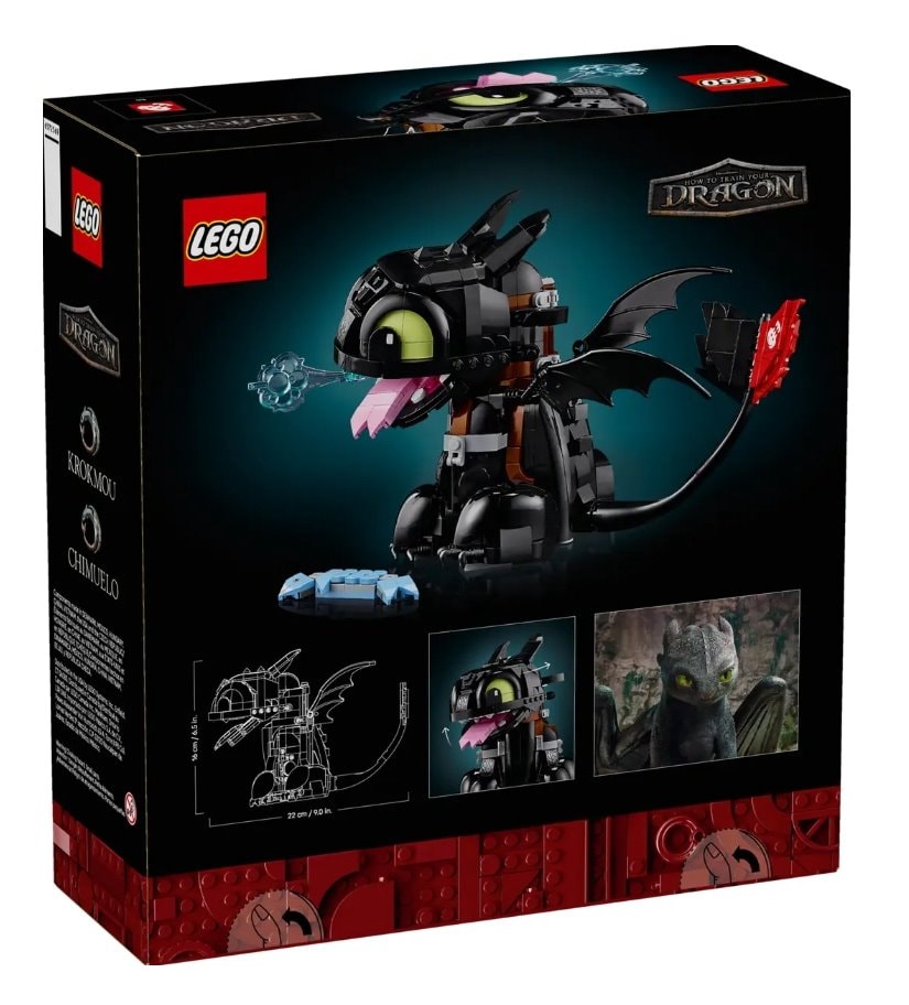【LEGO 樂高】磚星球〡 10375 ICONS™ 馴龍高手 沒牙 How to Train Your Dragon: Toothless