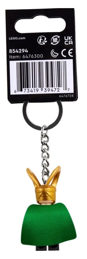 【LEGO 樂高】磚星球〡 854294 洛基 鑰匙圈