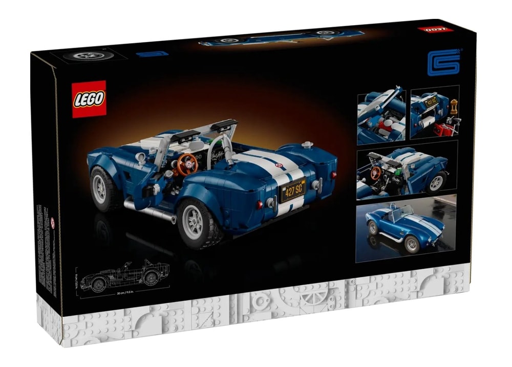 【LEGO 樂高】磚星球〡 10357 ICONS™ Shelby Cobra 427 S/C Shelby Cobra 427 S/C