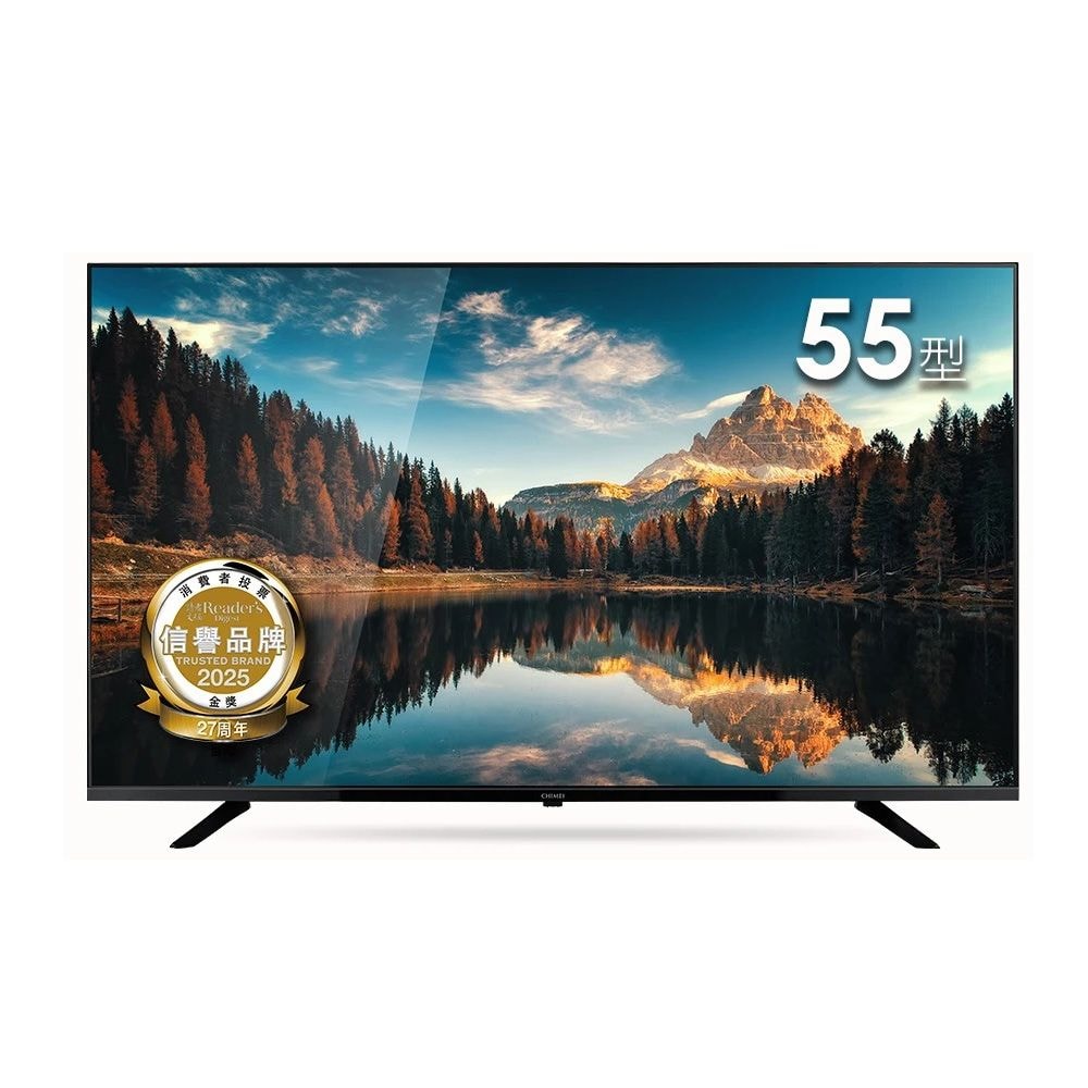 【CHIMEI 奇美】55吋4K GoogleTV液晶顯示器TL-55G300 含基本安裝