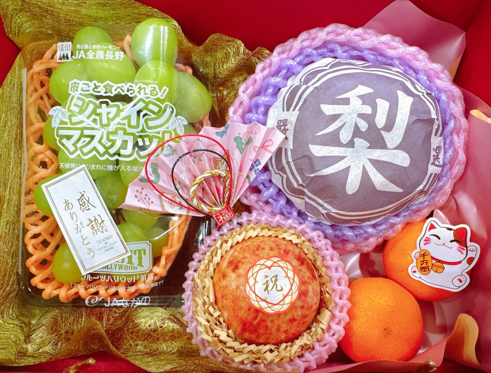 【帕查嬤嬤】🍐月圓果宴--甘露梨〡麝香葡萄〡恐龍蛋〡砂糖橘 🌕🎁〡感謝水果禮盒