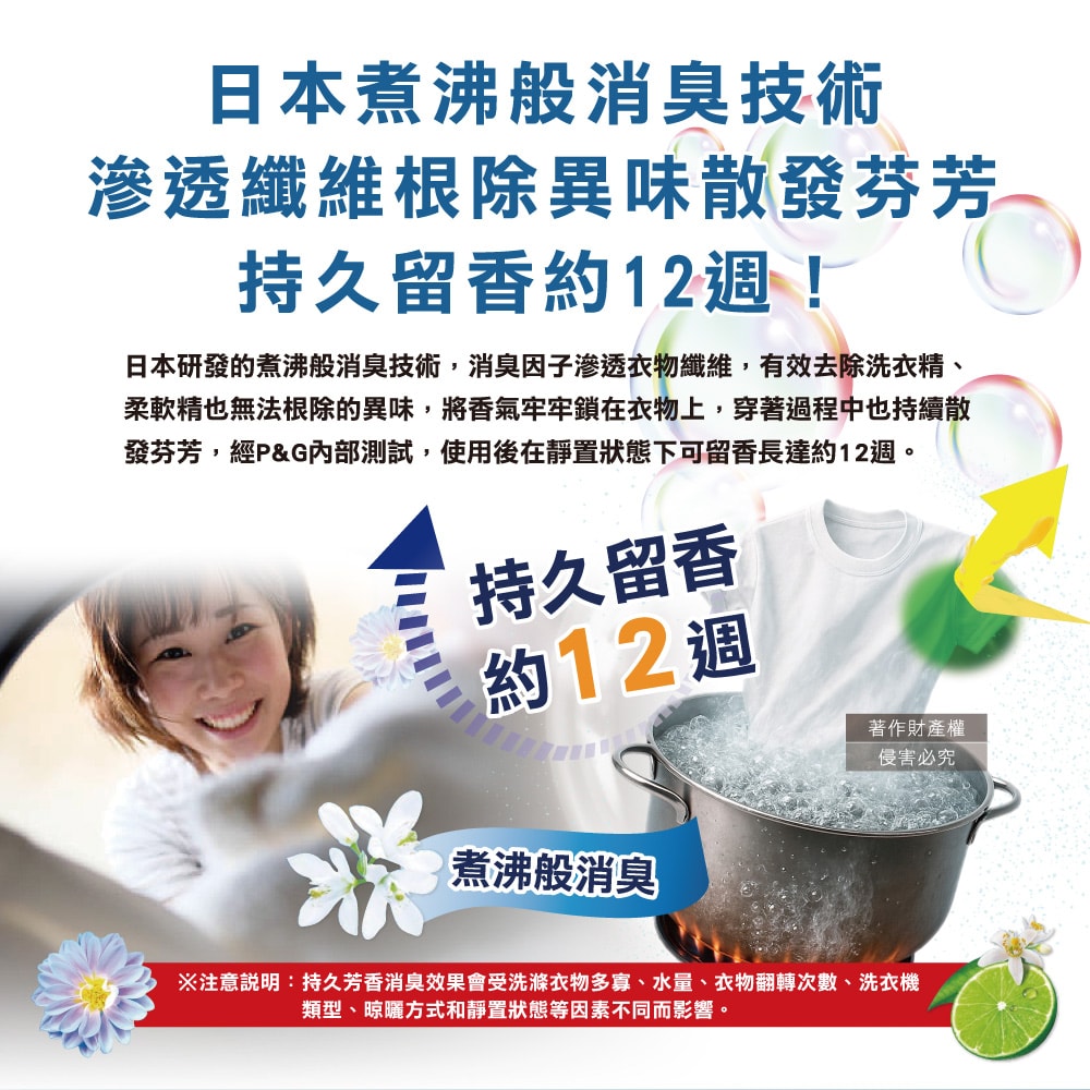 【P&G】Lenor煮沸般超消臭衣物除臭芳香顆粒香香豆補充包1040ml/袋(洗衣柔軟精香氛豆,筒槽防霉留香珠,室內晾曬防臭,滾筒直立機型皆適用)