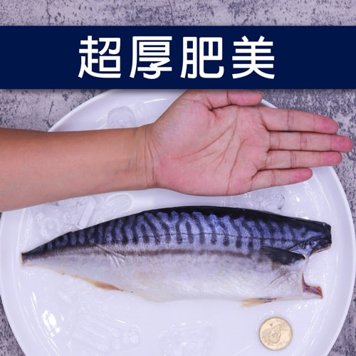 【築地一番鮮】挪威｜5L超大薄鹽鯖魚｜250g｜20片