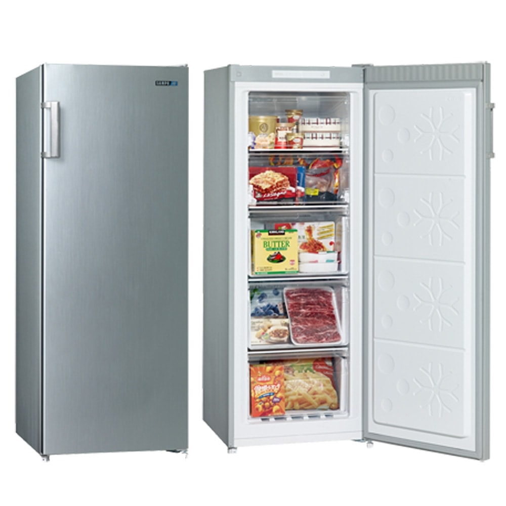 【SAMPO 聲寶】170L 直立式無霜冷凍櫃SRF-171F