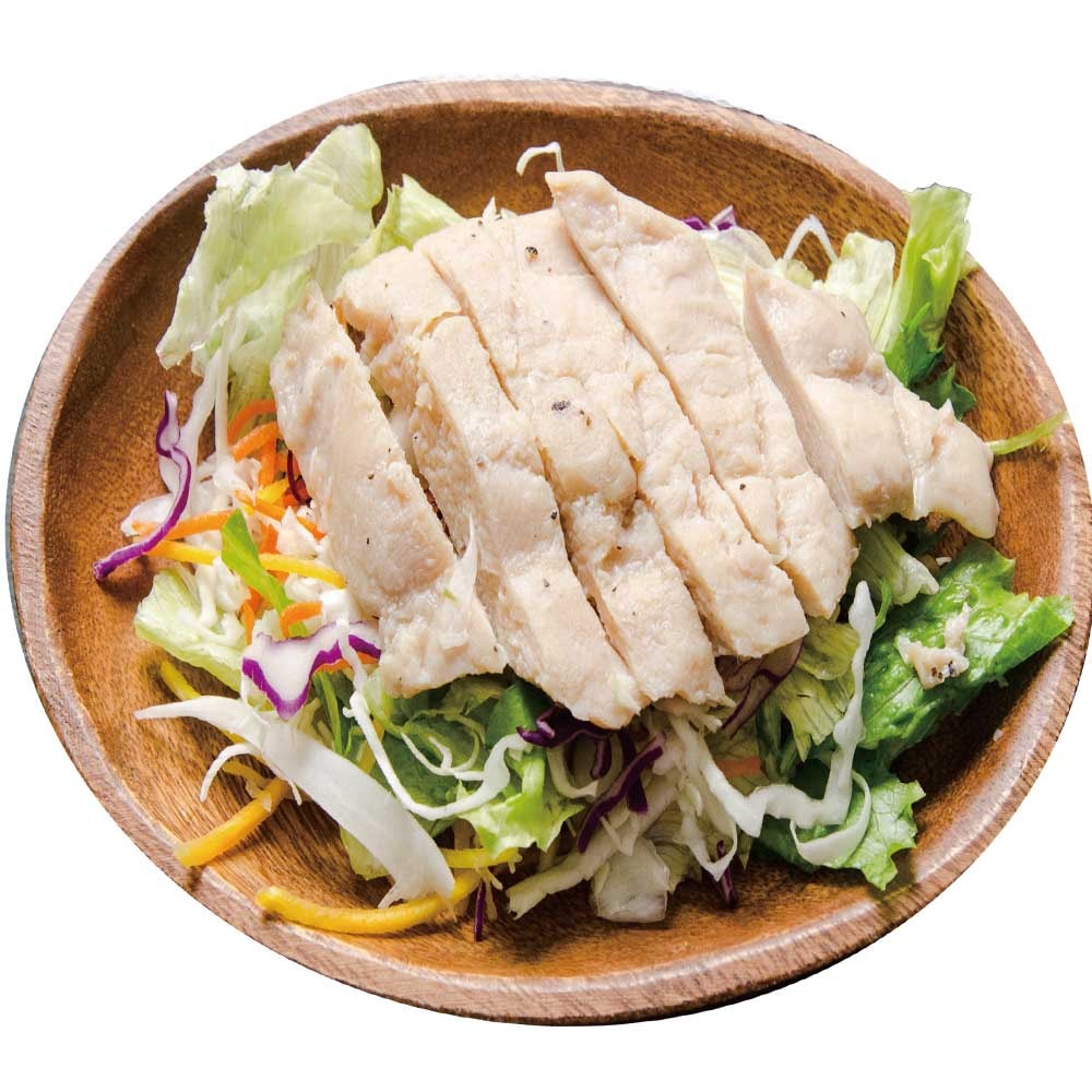 【鮮綠生活】(免運組)低醣簡食組合~舒肥雞胸肉100克(原味/日式椒鹽/台式蔥燒/義式香草/ 4種口味各4包+栗香地瓜(1KG)*1包