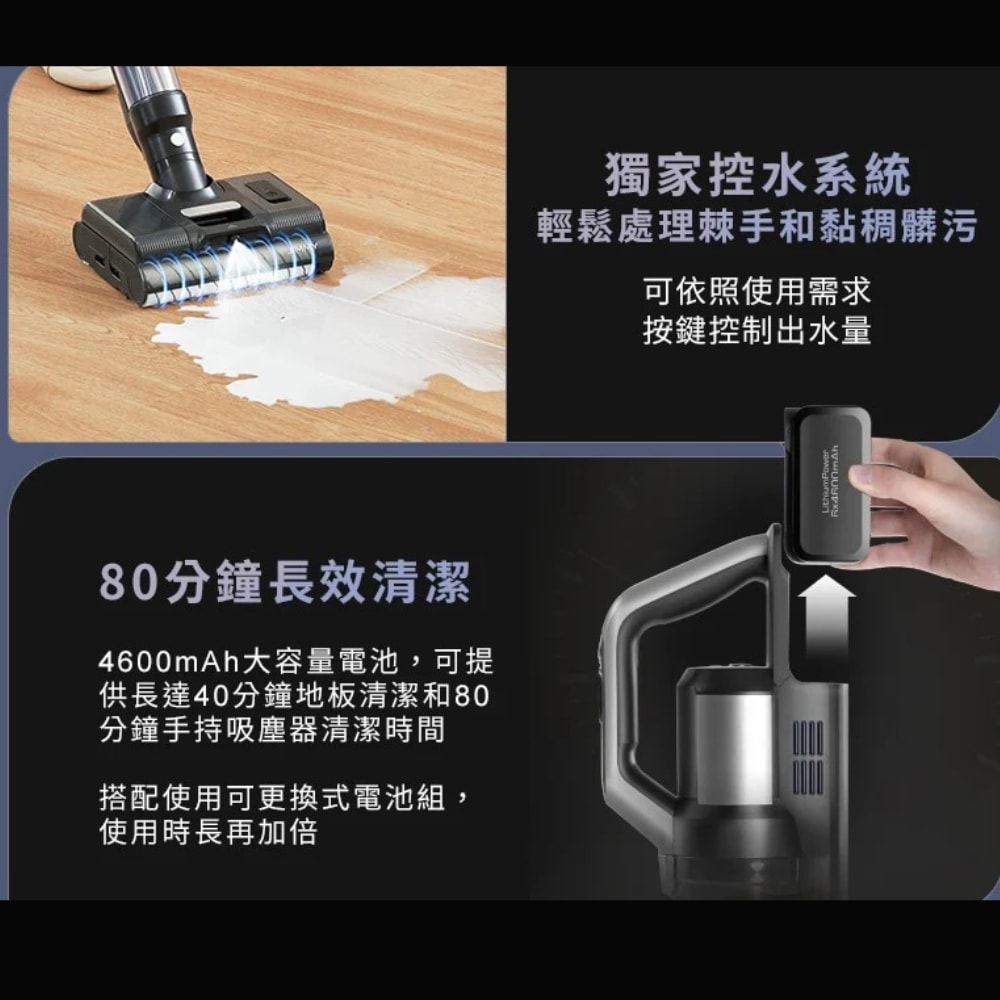 【JIMMY吉米】PW11 PRO MAX 五合一平躺洗地吸塵器(21000Pa/洗地機/除蹣機/熱烘乾)