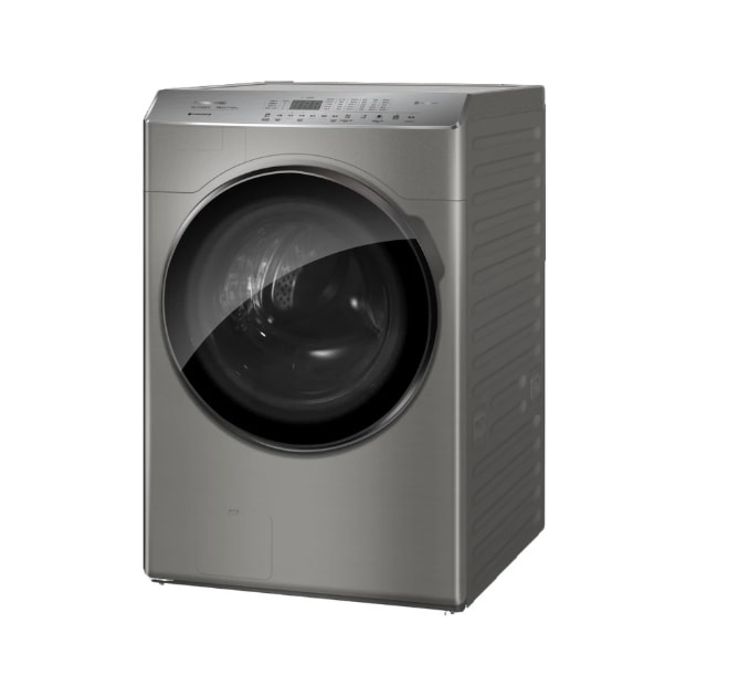 【Panasonic 國際牌】NA-V190RDH-S 19公斤 溫風循環式滾筒洗衣機-炫亮銀