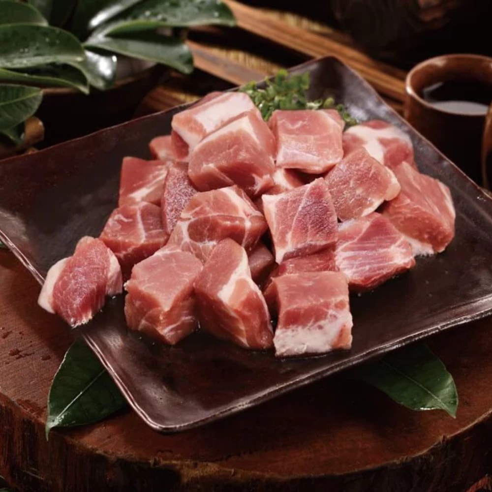 【有心肉舖子】放心豬-梅花骰子豬肉400g-6入組