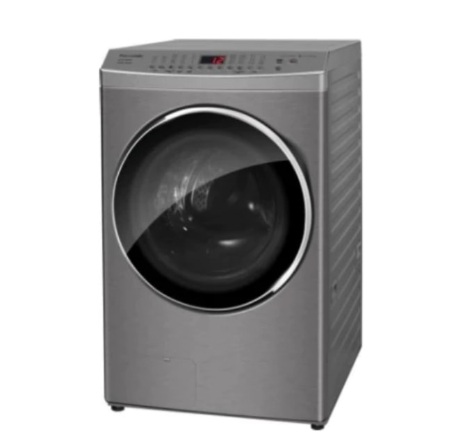 【Panasonic 國際牌】NA-V170MDH-S 17公斤 智慧聯網 變頻溫水滾筒洗衣機-炫亮銀