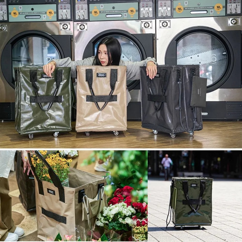 【+886極野家】豆鯊包 中款 M-三色任選+贈同色凹豆包