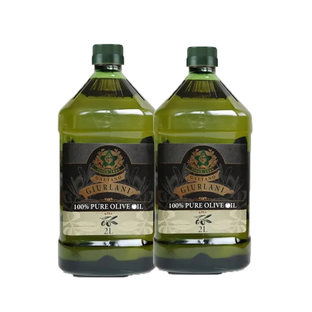 【Giurlani】義大利 喬凡尼 老樹純橄欖油2000ml(2瓶組)