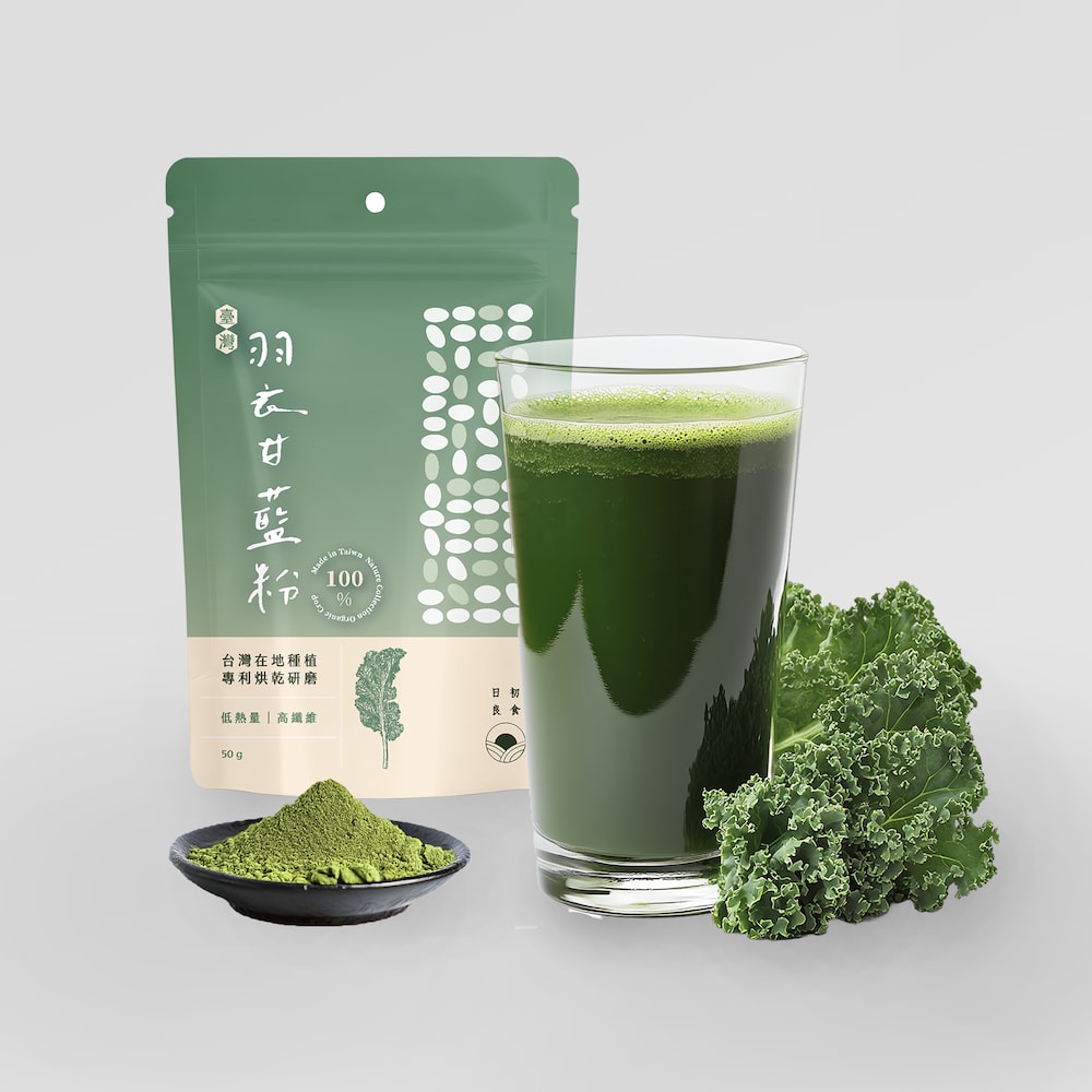 【日初良食】羽衣甘藍蔬菜粉(50g/包)_6入組