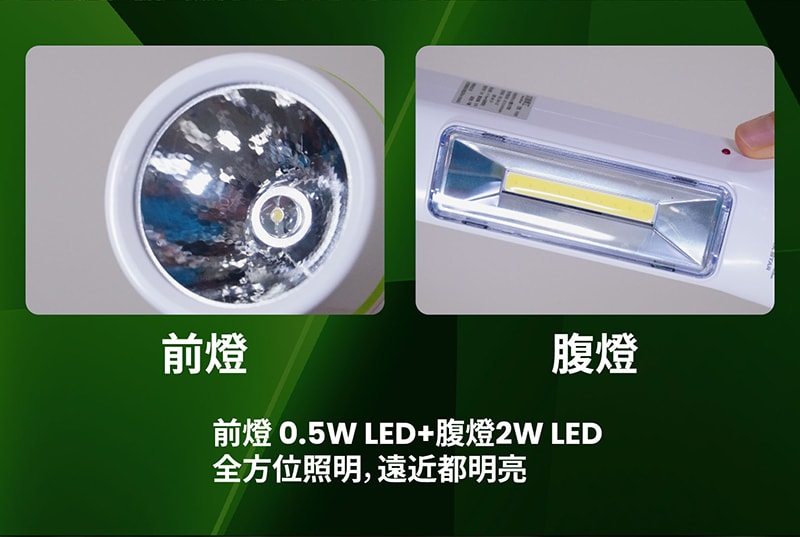 【太星電工】夜巡俠經典LED充電式手電筒(3入) IF9688*3