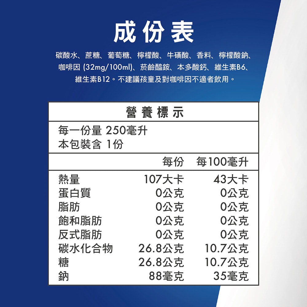 【Red Bull】紅牛白桃風味能量飲料 250ml (24罐/箱)